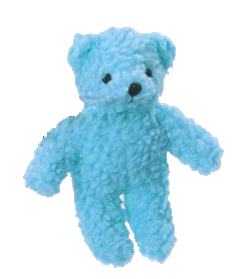 blue teddy bear